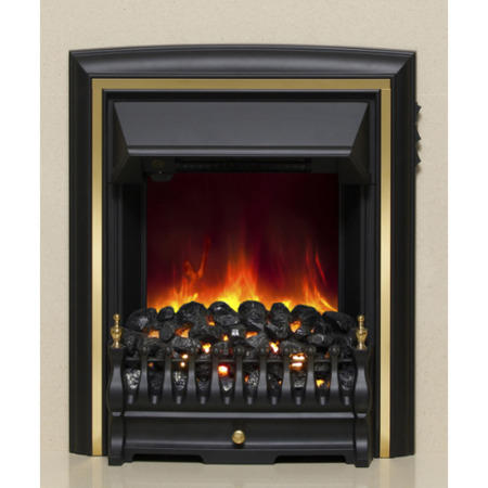 Be Modern Comet Black Finish Electric Fire