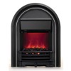 Be Modern Abbey Black Finish LED Electric Fire