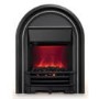 Be Modern Abbey Black Finish LED Electric Fire