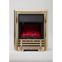 Be Modern Savannah Brass Finish Electric Fire