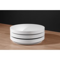 Delight White Extending Round Coffee Table - 