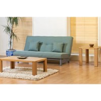 Kyoto Futons Cube Futon with Foam Mattress - louisa black