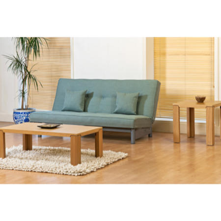 Kyoto Futons Cube Futon with Foam Mattress - louisa black
