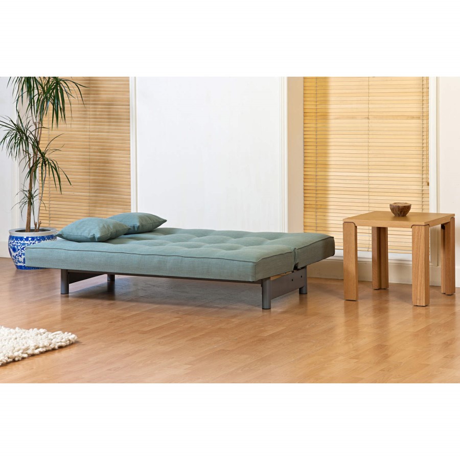 Kyoto Futons Cube Futon with Foam Mattress - louisa black