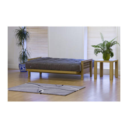 Kyoto Futons Ipo Futon with Supreme Mattress - mixtura sand