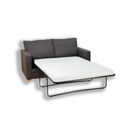 Kyoto Futons Marlow 2 Seater Sofa Bed - Express Delivery - louisa charcoal