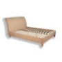 Ecofurn Linton Upholstered Bed Frame - double in victoria aqua