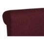 Ecofurn Armstrong Upholstered Sleigh Double Bed Frame in Aqua