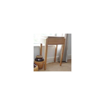 Signature North Tudor Oak Tall Lamp Table