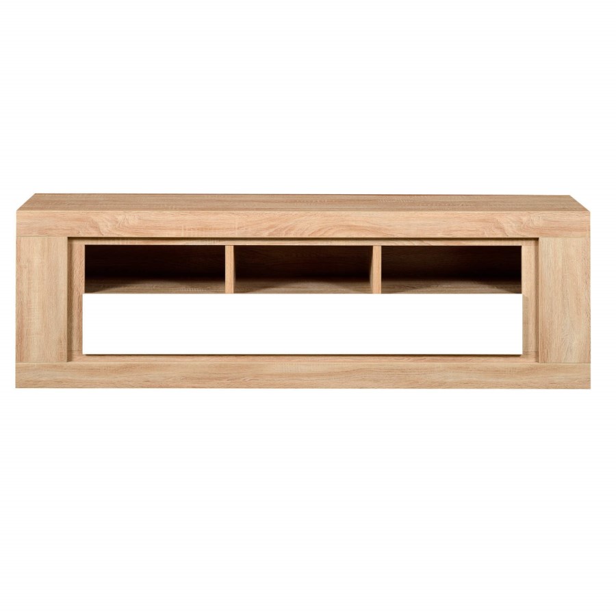 Skylight Season 57 TV Cabinet In Oak And Cream