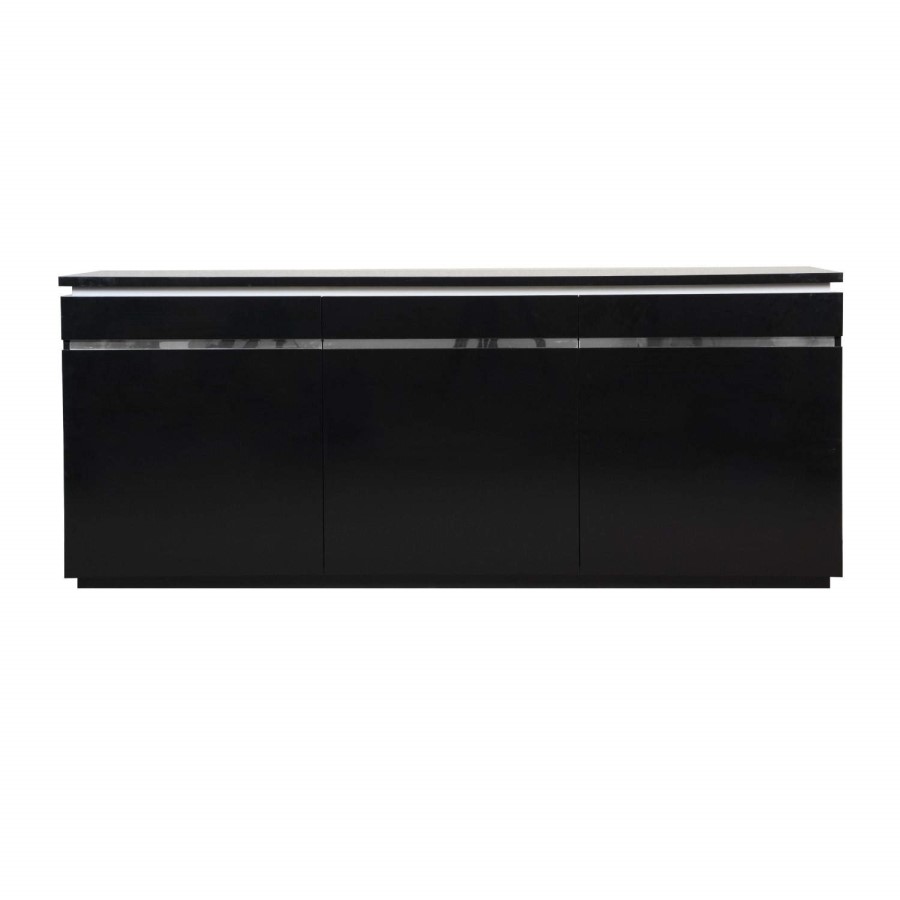 Sciae Skylight Electra High Gloss 3 Door Sideboard 