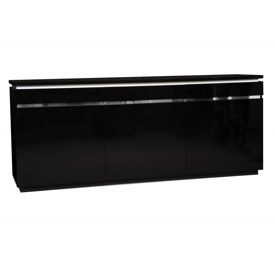 Sciae Skylight Electra High Gloss 3 Door Sideboard 