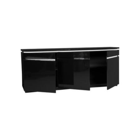 Sciae Skylight Electra High Gloss 3 Door Sideboard 