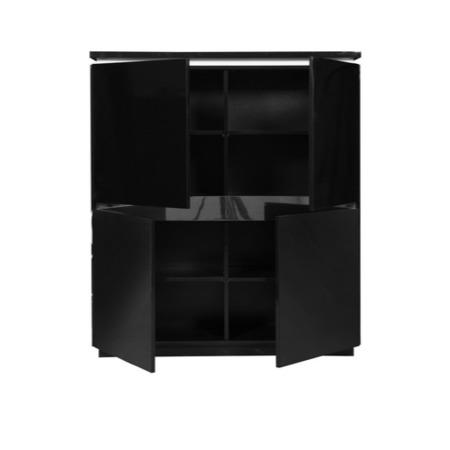 Sciae Electra High Gloss 4 Door Cupboard