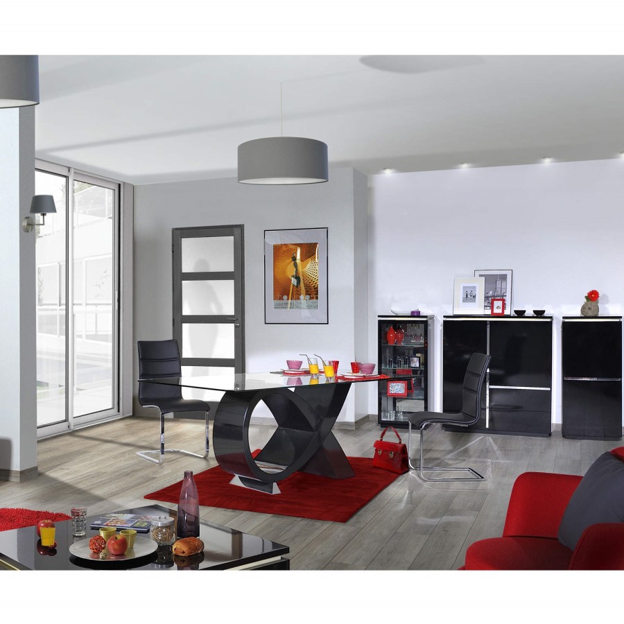 Sciae Electra High Gloss 4 Door Cupboard