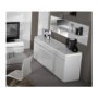 Sciae Skylight Electra High Gloss 3 Door Sideboard 