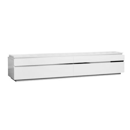 Skylight Electra Modern High Gloss TV Unit Cabinet - White Gloss