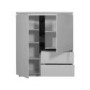 Sciae Electra High Gloss 2 Door 2 Drawer Cupboard