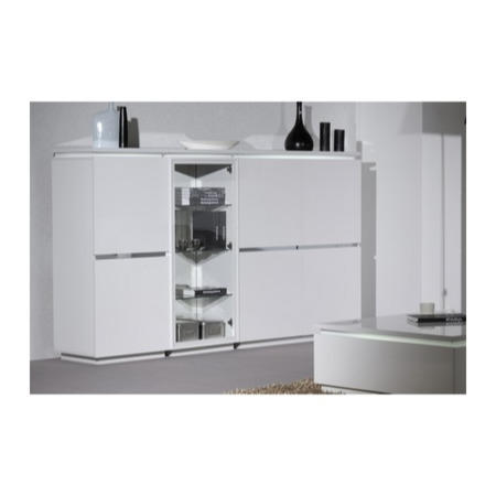 Sciae Electra High Gloss Glass Display Cabinet