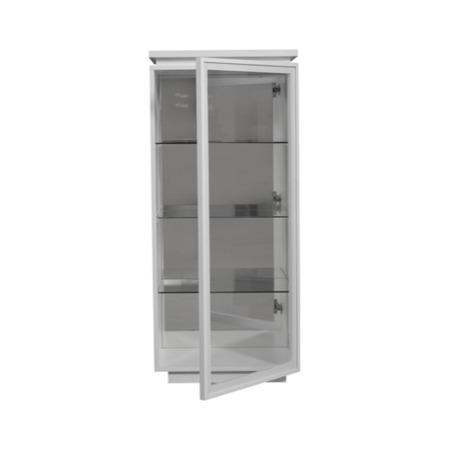Sciae Electra High Gloss Glass Display Cabinet