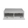Skylight Electra Gloss Coffee Table In White With LED Lighting