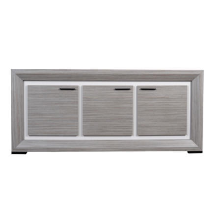 Sciae Lynea 3 Door Sideboard in Teak