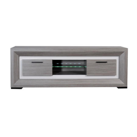 Sciae Lynea Bench Style Large TV Cabinetin Teak