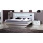 Sciae Opus White Gloss Bed Frame - double