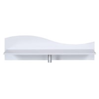 Sciae Strass Lacquered White Gloss Desk Top Shelf