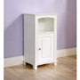 Mountrose Athens White 1 Door Bathroom Cupboard