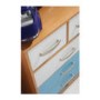 Mountrose Athena Boys 3  2 Drawer Chest in Blue and White