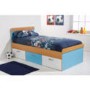 Mountrose Athena Boys Single Bed Frame in Blue and White