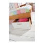 Mountrose Athena Girls Single Bed Frame in Pink and White