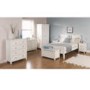 Mountrose Venice Painted White Chest of 5 Drawers