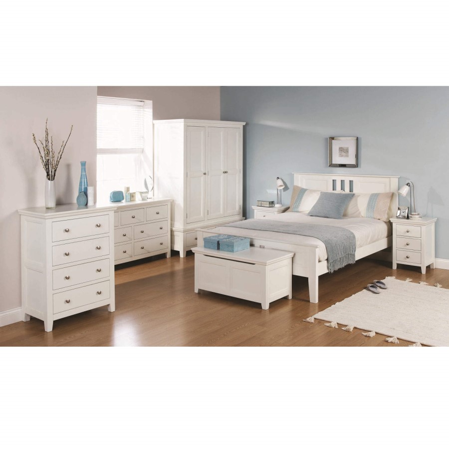 Mountrose Venice Painted White Chest of 7 Drawers