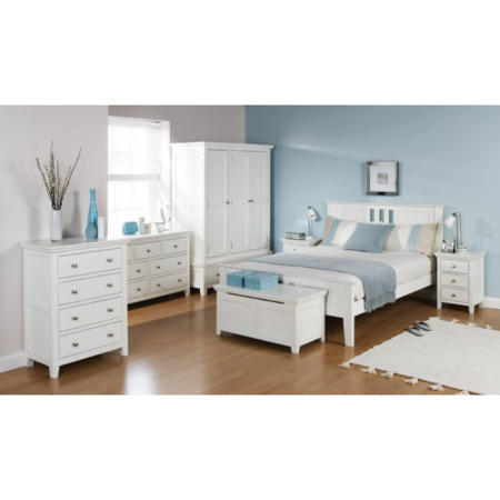 Mountrose Venice Painted White 2 Door Wardrobe