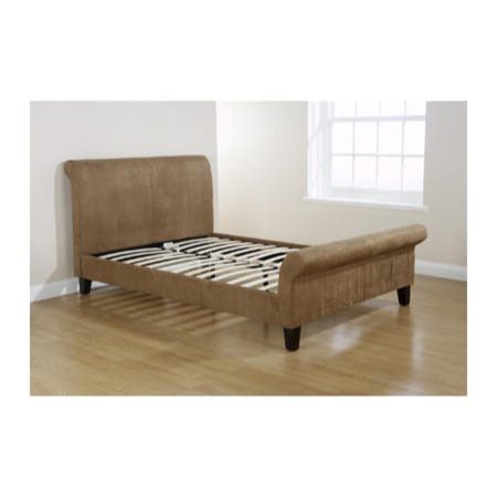 Mountrose Amalfi Microfibre Upholstered Bed Frame - double