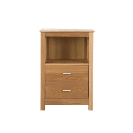 Mountrose Ashford Solid Wood Media Unit with Ash Veneer