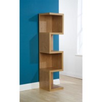 Mountrose Chicago S Shape Shelf Unit in Oak