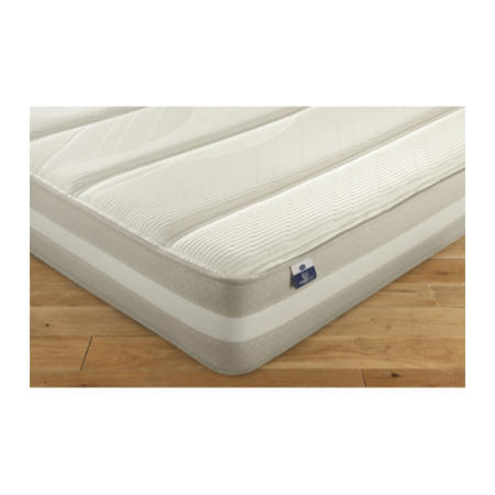 Silentnight Moscow 1200 Pocket Memory Sprung Edge Divan and Mattress - single with no storage
