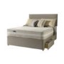 Silentnight Moscow 1200 Pocket Memory Sprung Edge Divan and Mattress - single with no storage