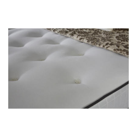 Silentnight Turin Ortho Sprung Edge Divan and Mattress in Grey - single with no storage