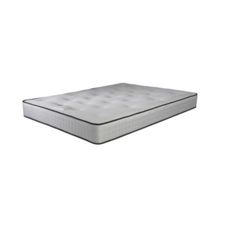 Silentnight Turin Ortho Sprung Edge Divan and Mattress in Grey - single with no storage