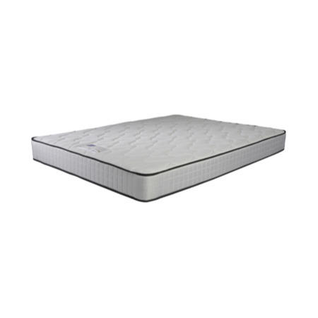 Silentnight Tivoli Memory Platform Top Divan and Mattress in Grey - single with no storage