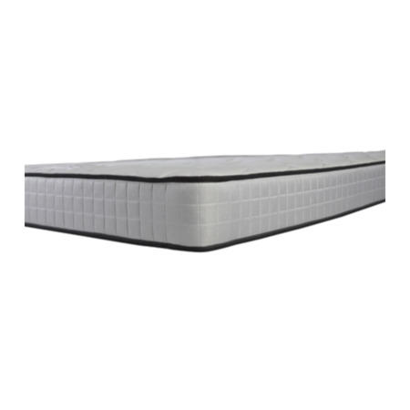 Silentnight Tivoli Memory Platform Top Divan and Mattress in Grey - single with no storage