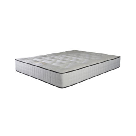 Silentnight Monza 1000 Pocket Tufted Sprung Edge Divan and Mattress in Cream - double with 4 drawers