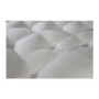 Silentnight Monza 1000 Pocket Tufted Sprung Edge Divan and Mattress in Cream - double with 4 drawers