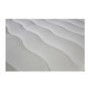 Rest Assured Andria 2000 Pocket Memory Platform Top Divan and Mattress in Grey - single with no storage