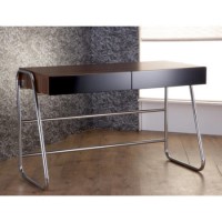 Alphason Designs Juo Desk in Walnut and Black