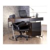 Alphason Designs Juo Desk in Walnut and Black